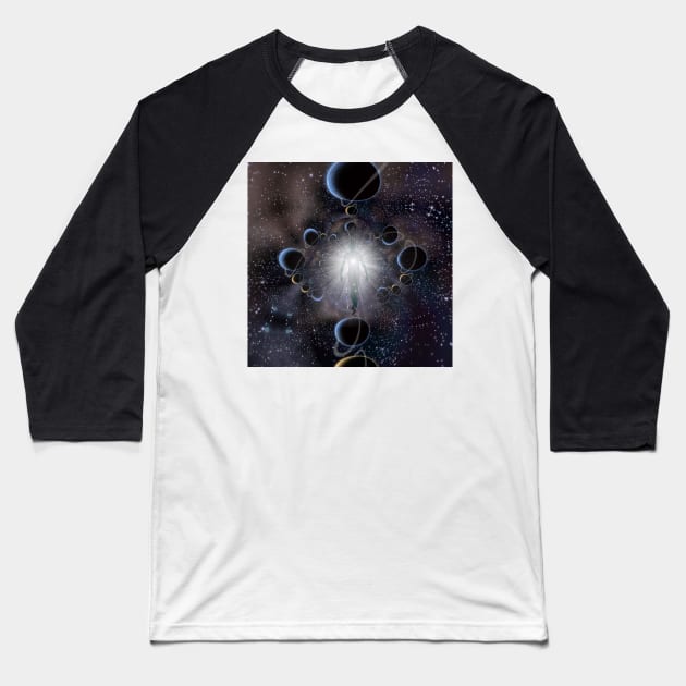 Soul or Aura Baseball T-Shirt by rolffimages